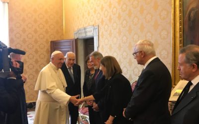 Le pape François a reçu la Fédération européenne One Of Us !